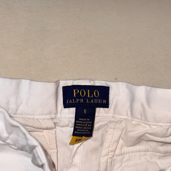Polo by Ralph Lauren Boy’s Classic White Straight Shorts - Picture 2 of 6